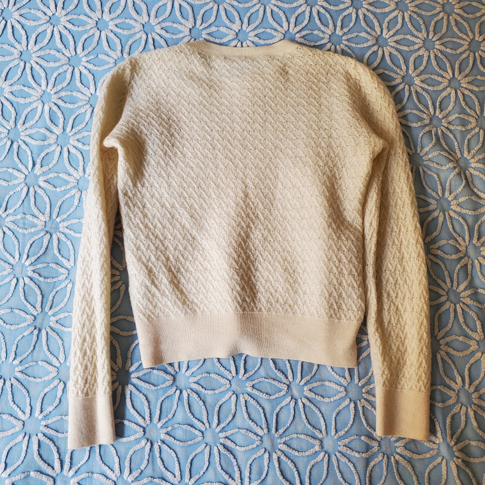 A.P.C. Cream Knit Sweater - Picture 2 of 3